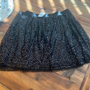 Sequin mini-skirt